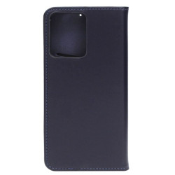 Etui Smart Pro Leather na telefon Xiaomi Redmi Note 12 4G LTE MZB0E7NEU MZB0DOBEU granatowe