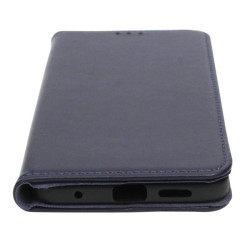 Etui Smart Pro Leather na telefon Xiaomi Redmi Note 12 4G LTE MZB0E7NEU MZB0DOBEU granatowe