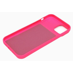 Etui SILICONE LENS na telefon Apple iPhone 14+ A2886 różowe