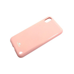 Etui Futerał Mercury JELLY na telefon Huawei Y5 2019 AMN-L21 jasnoróżowe