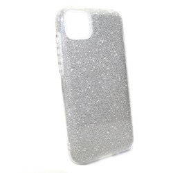 Etui Jelly Case SHINING HQ na telefon Huawei Y5p DRA-L29 srebrne
