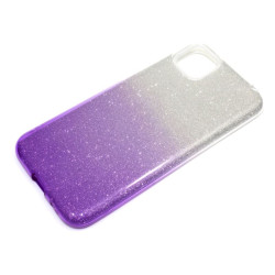 Etui Jelly Case SHINING HQ na telefon Huawei Y5p DRA-L29 srebrno-fioletowe