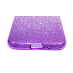 Etui Jelly Case SHINING HQ na telefon Huawei Y5p DRA-L29 srebrno-fioletowe