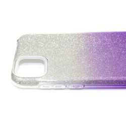 Etui Jelly Case SHINING HQ na telefon Huawei Y5p DRA-L29 srebrno-fioletowe