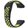 Opaska / pasek do smartwatch Xiaomi Redmi Watch 3 Active czarno-zielona