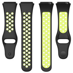 Opaska / pasek do smartwatch Xiaomi Redmi Watch 3 Active czarno-zielona