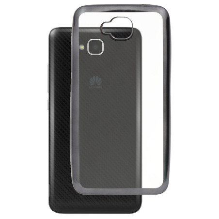 Etui BUMPER GLOSSY TPU na telefon Huawei Y6 Pro TIT-L01 czarne