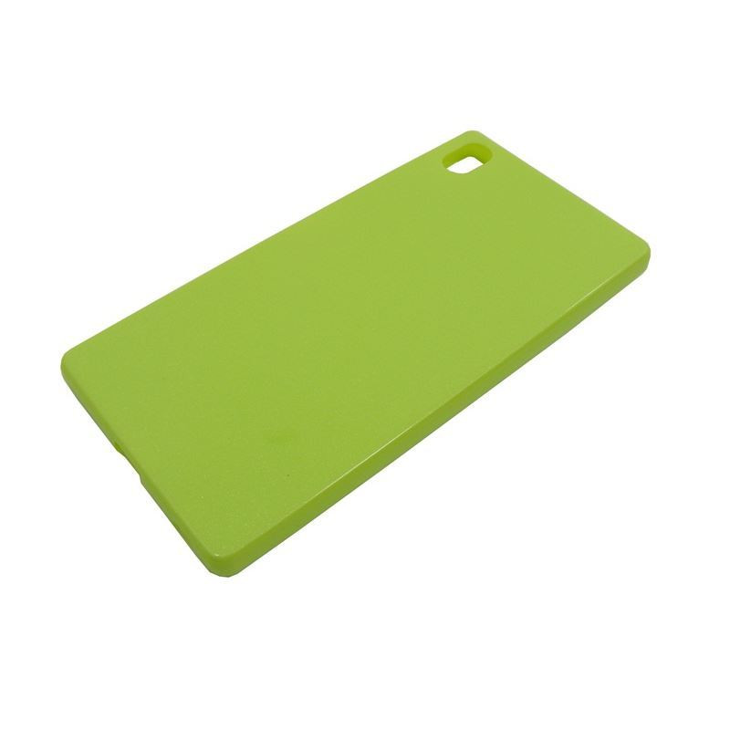 Etui Candy Case 0,3 mm na telefon Huawei Y6 II CAM-L03 / Honor 5A CAM-AL00 limonkowe