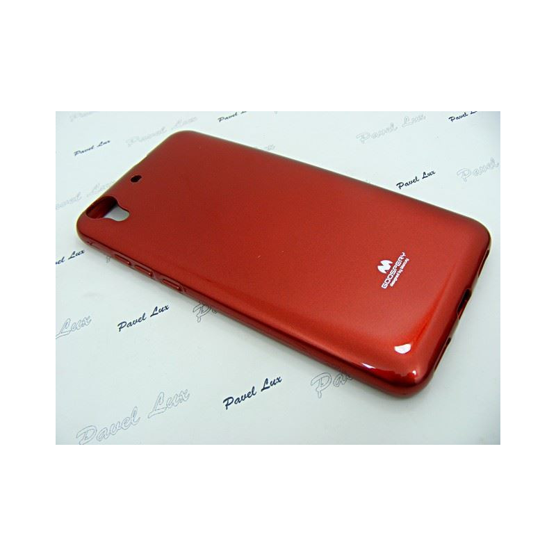 Etui Futerał Mercury JELLY na telefon Huawei Y6II czerwony