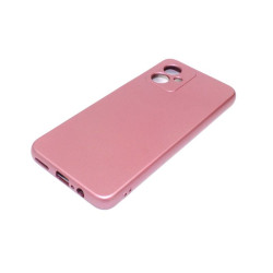 Etui Metalic Case na telefon motorola moto g54 5G / g54 power edition 5G różowe
