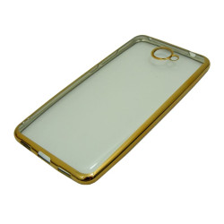 Etui BUMPER GLOSSY TPU na telefon Huawei Y7 TRT-LX1 / Prime / Nova Lite+ TRT-LX3 złote