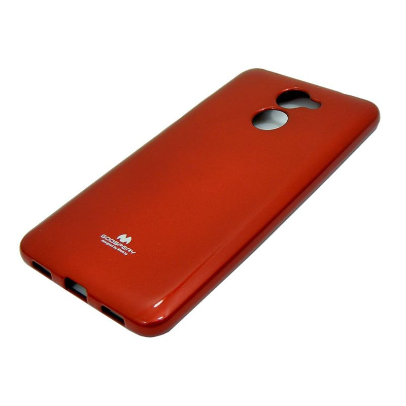Etui Futerał Mercury JELLY na telefon Huawei Y7 TRT-LX1 czerwony