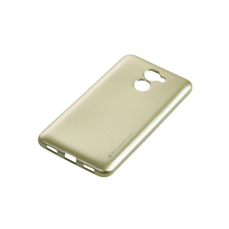 Etui Futerał Mercury i-JELLY METAL na telefon Huawei Y7 TRT-LX1 złoty