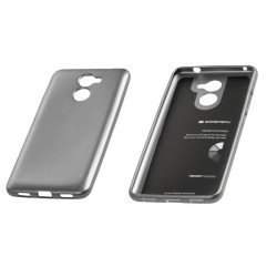 Etui Futerał Mercury i-JELLY METAL na telefon Huawei Y7 TRT-LX1 szary