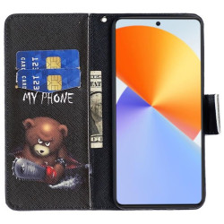 Etui Fancy Diary na telefon Infinix NOTE 30 VIP 5G X6710 misiek