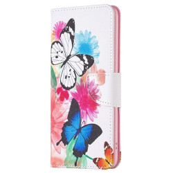 Etui Fancy Diary na telefon Infinix NOTE 30 VIP 5G X6710 motyle
