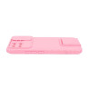 Etui Pancerne CAMSHIELD Stand na telefon Infinix Smart 6 HD X6512 różowe