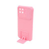 Etui Pancerne CAMSHIELD Stand na telefon Infinix Smart 6 HD X6512 różowe