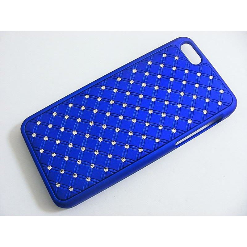 Etui Hard Case Zirconia na telefon Samsung Galaxy Trend S7560 / Duos S7562 / Trend+ S7580 S7582 szafirowe