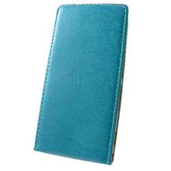 Etui pionowe z klapką SLIM FLEX na telefon Samsung Galaxy Trend S7560 / Duos S7562 / Trend+ S7580 S7582 morskie