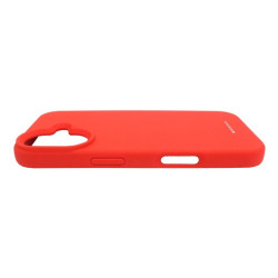 Etui Mercury SILICONE na telefon Apple iPhone 16 A3287 czerwone