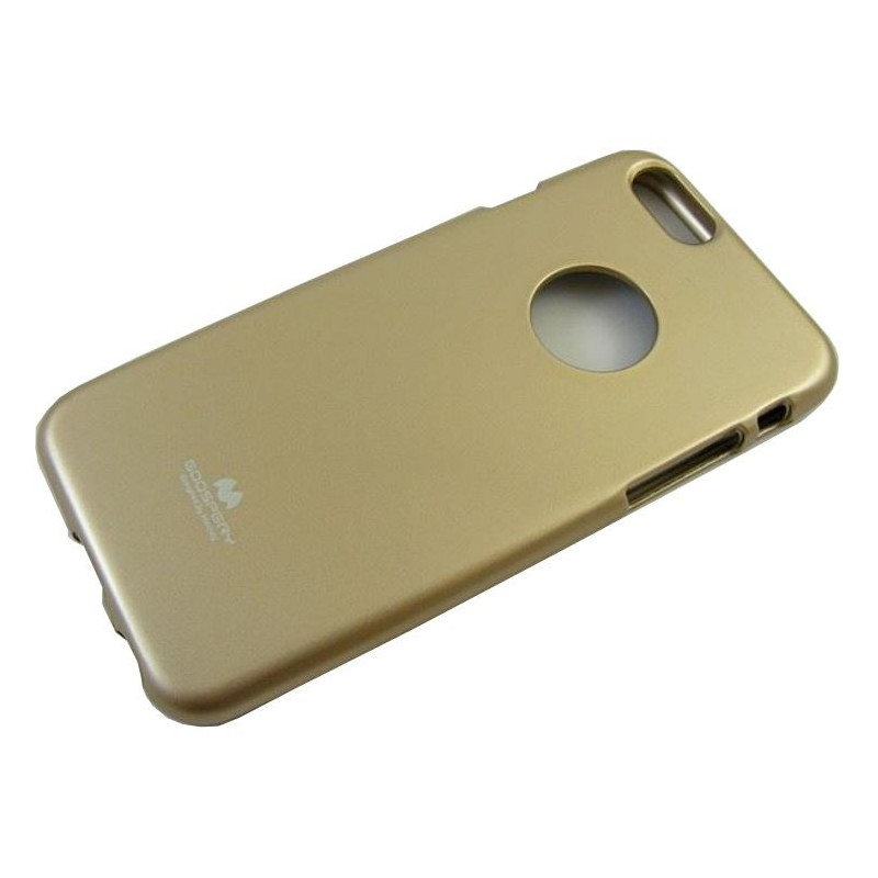 Etui Futerał Mercury JELLY na telefon Apple iPhone 6 A1549 / 6S A1633 złote