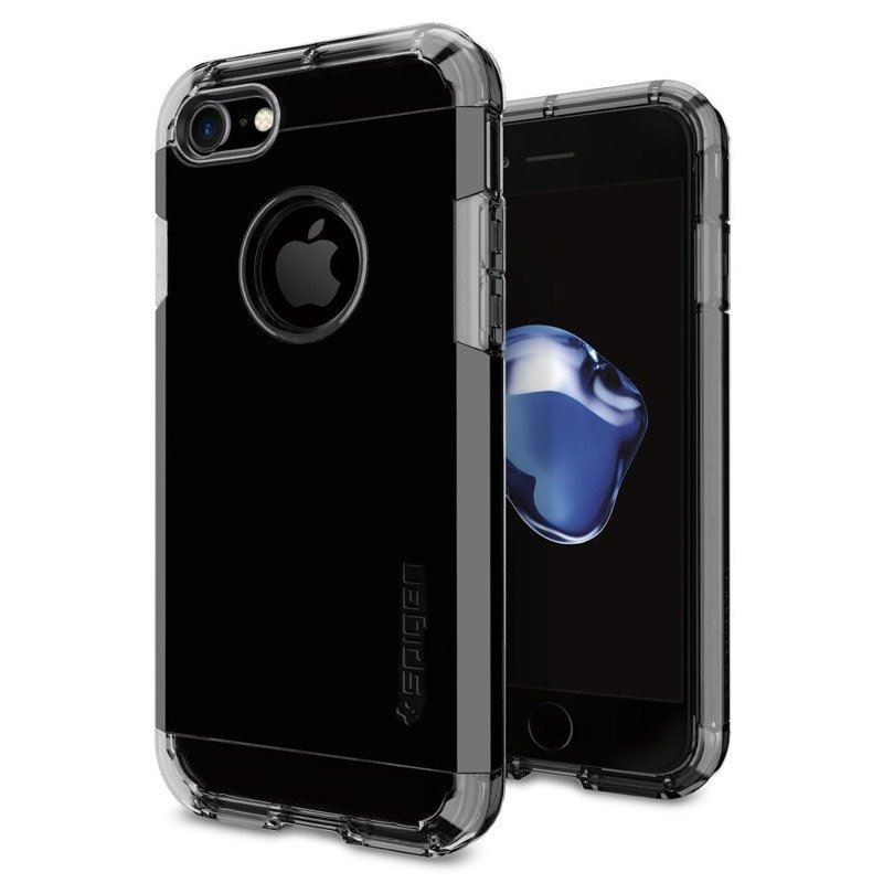 Etui SPIGEN TOUGH ARMOR na telefon Apple iPhone 7 A1660 / 8 A1863 / SE 2020 A2296 / SE 2022 A2783 JET BLACK czarne
