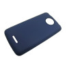Etui Jelly Brio Case na telefon motorola moto c+ XT1723 granatowe