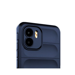 Etui Pancerne SILKY Shield na telefon Xiaomi Redmi A1 / A2 granatowe