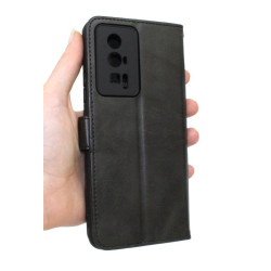 Etui Smart Leather na telefon Xiaomi POCO F5 Pro 5G czarne