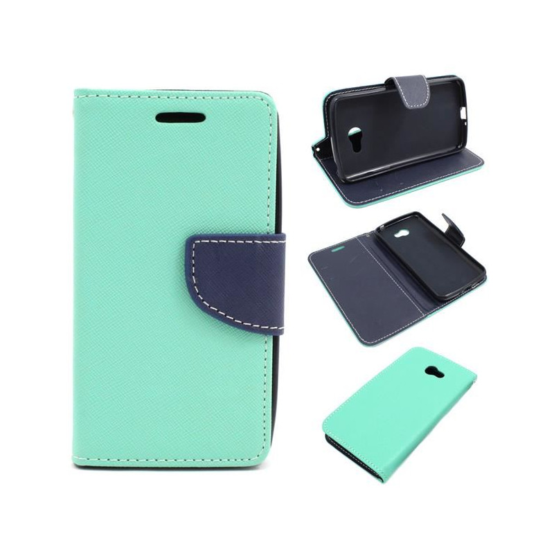 Etui Fancy Diary na telefon LG K5 X220 miętowy