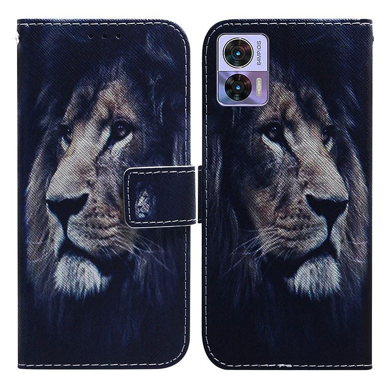 Etui Smart Crazy na telefon motorola edge 30 neo 5G XT2245 lew