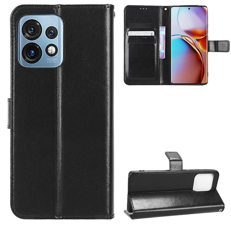 Etui Smart Crazy na telefon motorola edge 40 pro 5G czarne
