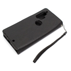 Etui Fancy Diary na telefon motorola edge+ PAHV0013PL czarne