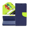 Etui Fancy Diary na telefon motorola moto g60s XT2133 granatowe