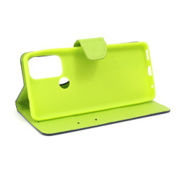 Etui Fancy Diary na telefon motorola moto g60s XT2133 granatowe