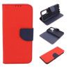 Etui Fancy Diary na telefon motorola moto g71 5G XT2169 czerwone