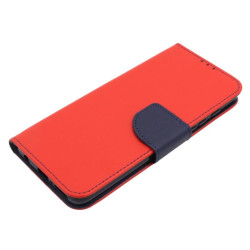 Etui Fancy Diary na telefon motorola moto g71 5G XT2169 czerwone