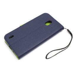 Etui Fancy Diary na telefon Nokia 1.3 TA-1205 granatowe