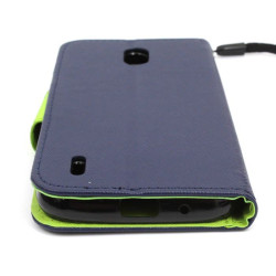 Etui Fancy Diary na telefon Nokia 1.3 TA-1205 granatowe