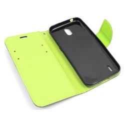 Etui Fancy Diary na telefon Nokia 1.3 TA-1205 granatowe