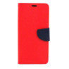 Etui Fancy Diary na telefon Nokia C21+ TA-1424 czerwone