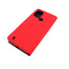 Etui Fancy Diary na telefon Nokia C21+ TA-1424 czerwone