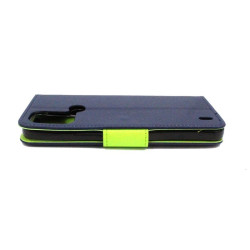 Etui Fancy Diary na telefon Nokia C21+ TA-1424 granatowe