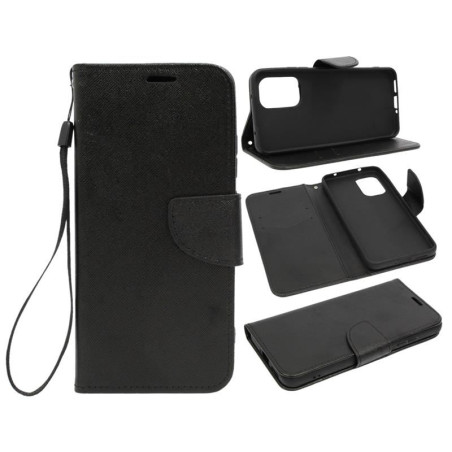 Etui Fancy Diary na telefon Nokia X30 5G TA-1450 czarne