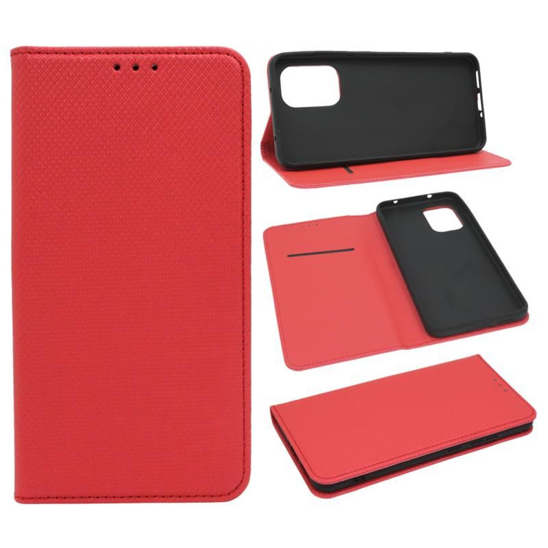 Etui Smart Magnet na telefon Nokia X30 5G TA-1450 czerwone