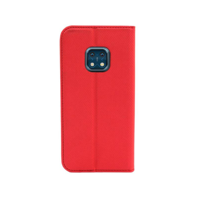Etui Smart Magnet na telefon Nokia XR20 5G TA-1362 DS czerwone