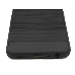 Etui Bumper Carbon LUX na telefon OPPO A16 / A16s / A54s / A55 5G czarne