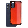 Etui pancerne Honeycomb na telefon OPPO A17 czerwone