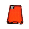 Etui pancerne Honeycomb na telefon OPPO A17 czerwone
